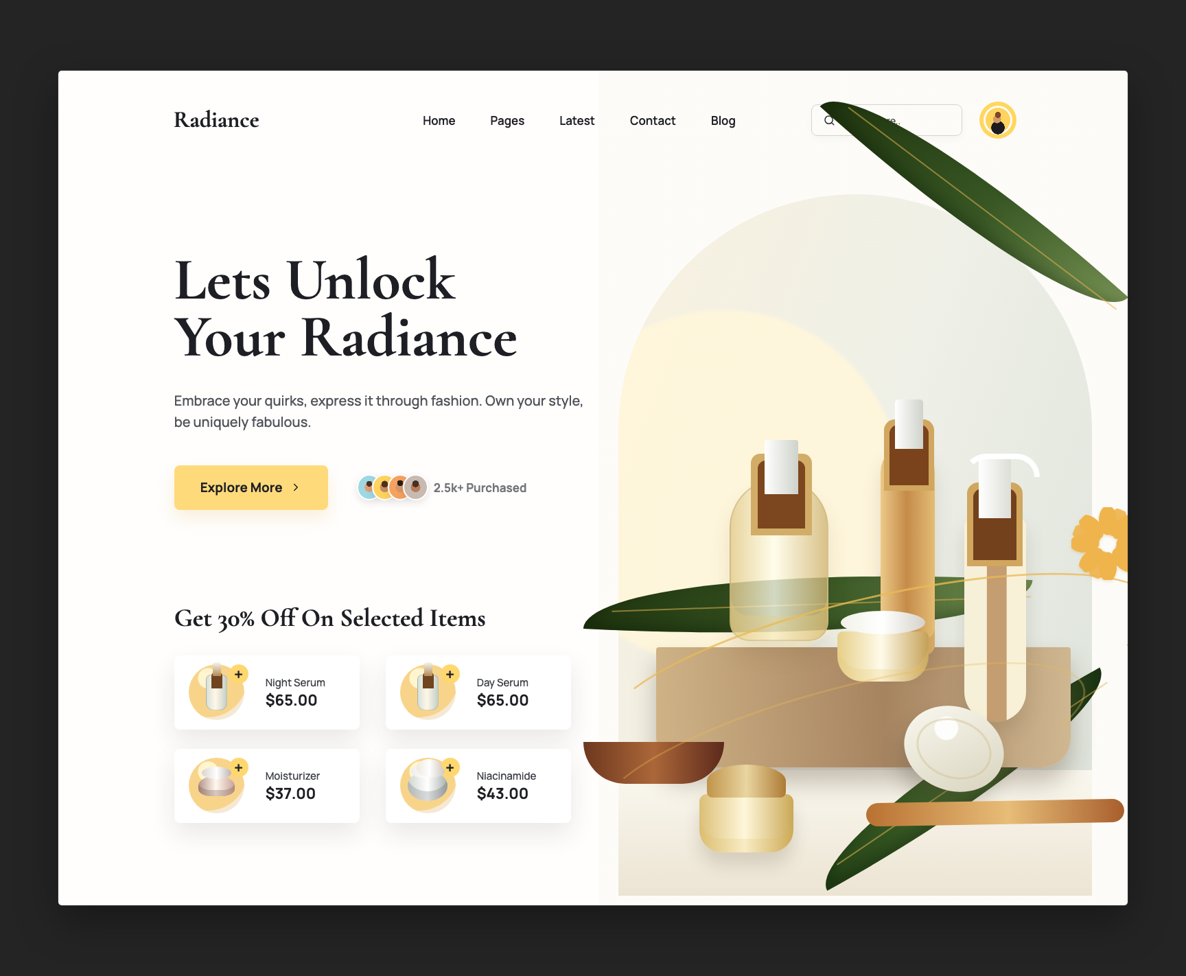 Radiance image2code Version 2 bottom viewport